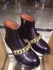 GIVENCHY LAURA LEATHER SILVER AND GOLD CHAIN ANKLE BOOTS